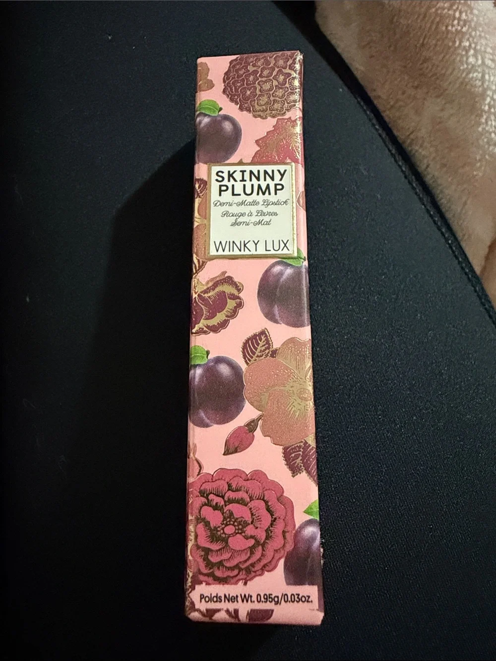 WINKY LUX Skinny Plump Demi-Matte Lipstick — Rose Pink Packaging